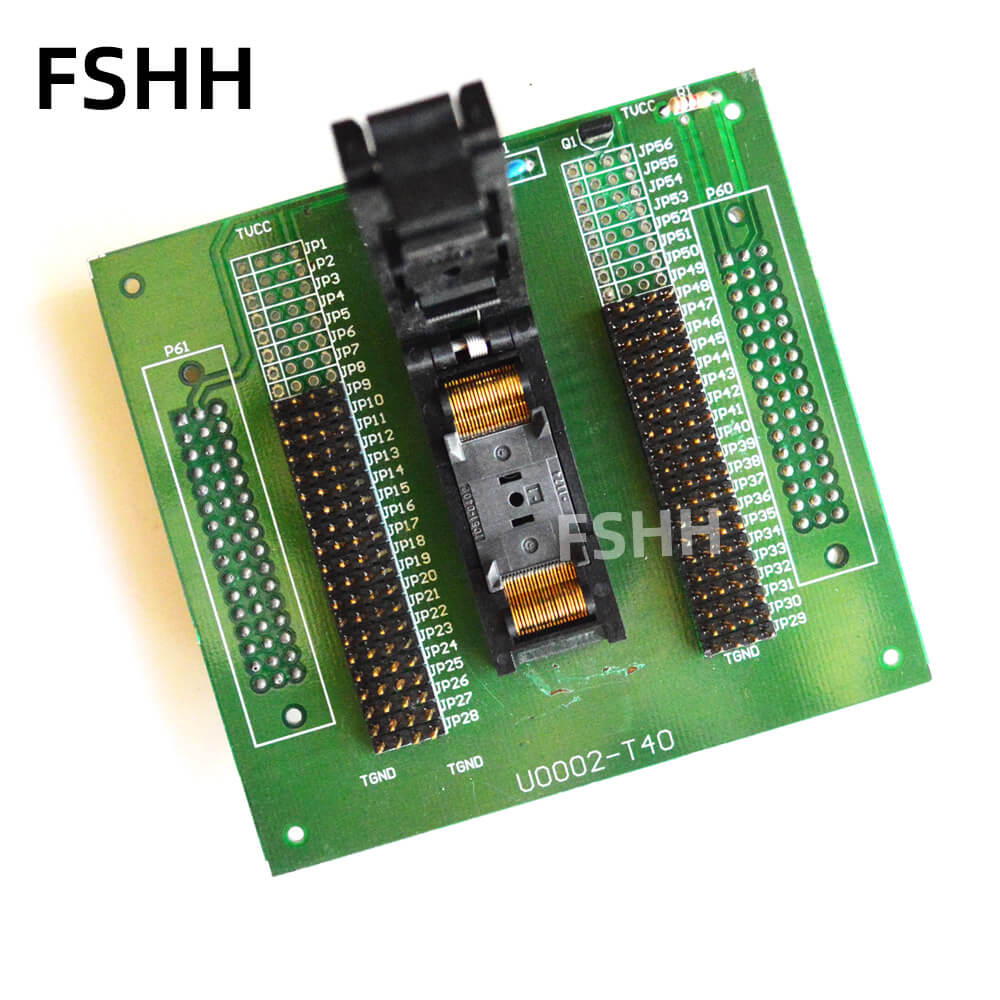 U0002-T40 Programmer Adapter TSOP40 Test Socket IC51-0402-1174 IC Test ...