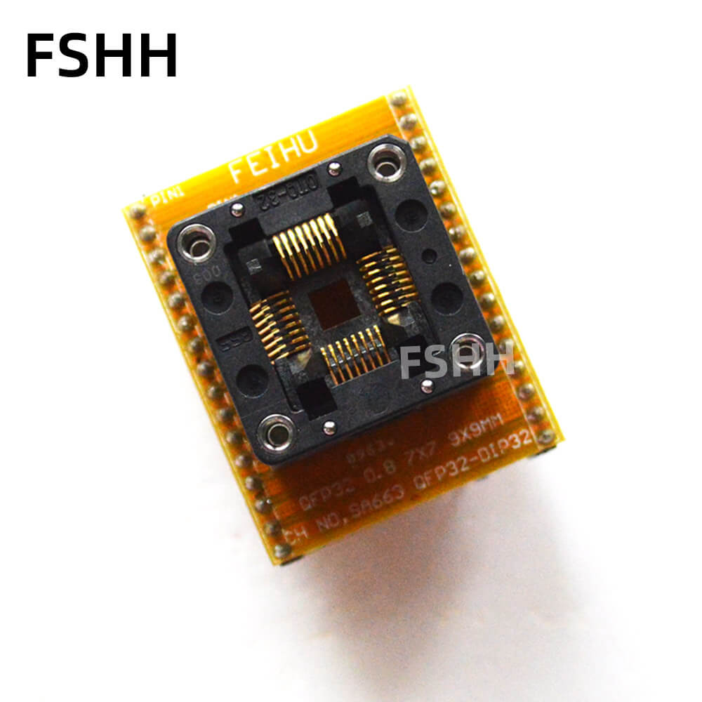 SA663 QFP32 To DIP32 Programmer Adapter QFP32 TQFP32 Ic Test Socket OTQ ...