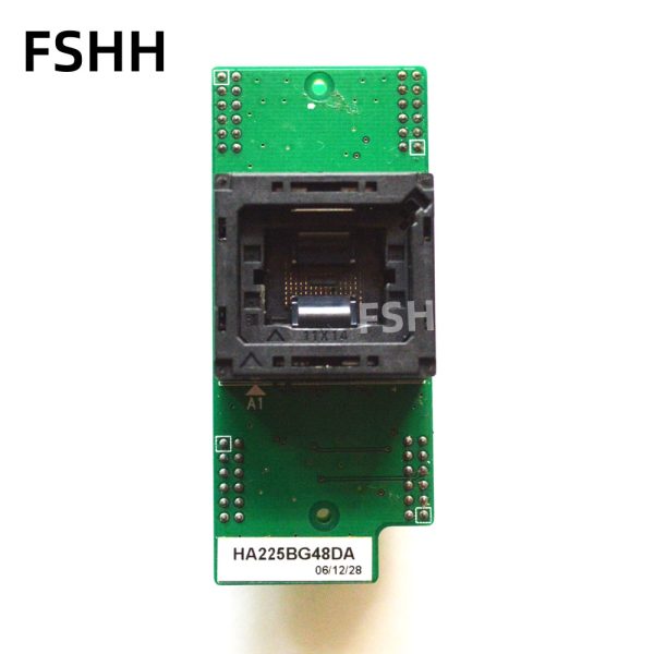 HA225BG48DA Programmer Adapter BGA48 To DIP48 Socket CBG176-101A 11x14 ...