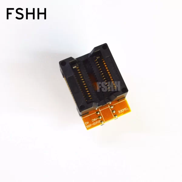 OTS-28-1.27-04 socket 300mil SOP28 SOIC28 IC Test Socket CNV-SOP-NDIP28 WL-SOIC28-U1 Programmer Adapter - Image 2