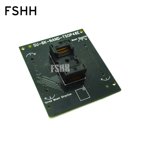 SU-6K-NAND-TSOP48E Programmer Adapter module TSOP48 test socket for LP programmer