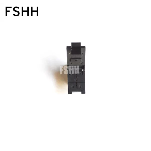 QFN2 test socket WSON2 UDFN2 MLF2 ic socket Size=2.5x1mmx0.5mm - Image 2