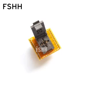 QFN18 to DIP18 Programmer adapter WSON18 UDFN18 MLF18 ic test socket Size=3.6mmx3.6mm Pin pitch=0.5mm