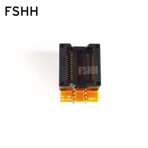 OTS-28-1.27-04 socket 300mil SOP28 SOIC28 IC Test Socket CNV-SOP-NDIP28 WL-SOIC28-U1 Programmer Adapter