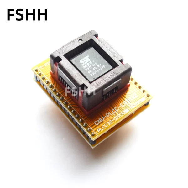 WPLCC32 PLCC32 to DIP32 Programmer adapter PLCC32 to DIP28 adapter CNV-EP1M-32 adapter BIOS PLCC32 test socket - Image 2