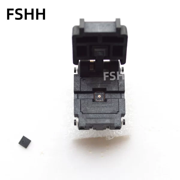 28QN40K14040 test socket QFN28 WSON28 DFN28 MLF28 IC SOCKET 4X4mm Pitch=0.4mm - Image 2