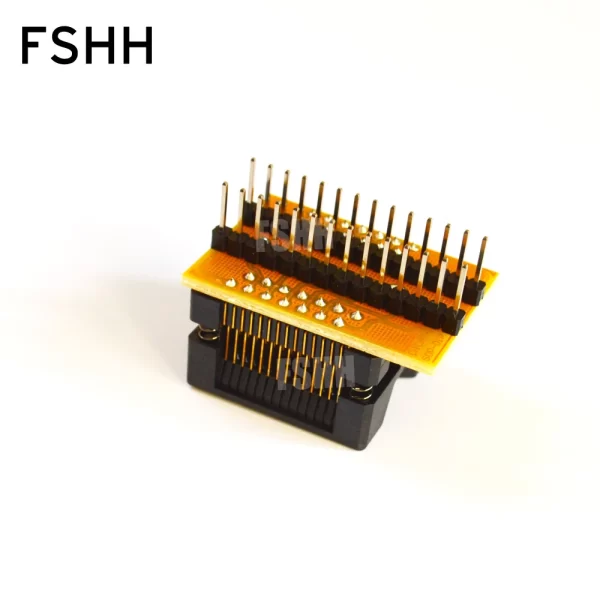 OTS-28-1.27-04 socket 300mil SOP28 SOIC28 IC Test Socket CNV-SOP-NDIP28 WL-SOIC28-U1 Programmer Adapter - Image 3