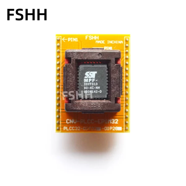 WPLCC32 PLCC32 to DIP32 Programmer adapter PLCC32 to DIP28 adapter CNV-EP1M-32 adapter BIOS PLCC32 test socket - Image 3