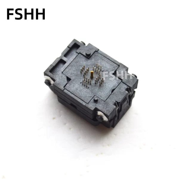 28QN40K14040 test socket QFN28 WSON28 DFN28 MLF28 IC SOCKET 4X4mm Pitch=0.4mm - Image 3