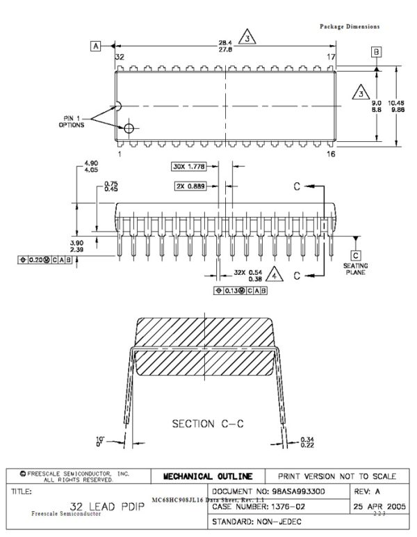 1.778mm Pitch test socket 228-1290-00 232-1290-00  240-1275-00 242-1290-00 264-1300-00 Green lock socket SDIP28 SDIP32 SIP40 SDIP42 SDIP64 socket - Image 5