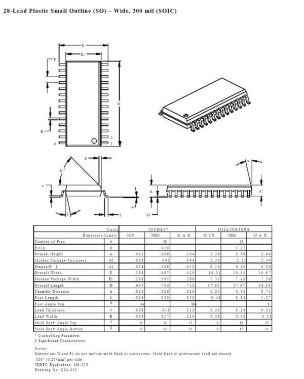 300mil SOP24 TO DIP24 adapter SOIC24 SOP24 IC Test Socket Programmer Adapter 1.27mm Pitch - Image 4