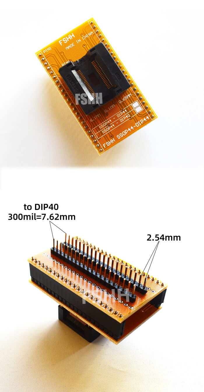 SSOP44转DIP40 0.65描述