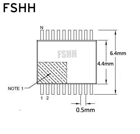 OTS-44-0.5-01 Test Socket WL-SSOP44-U1 Adapter SSOP44 TSSOP44 To DIP44 ...