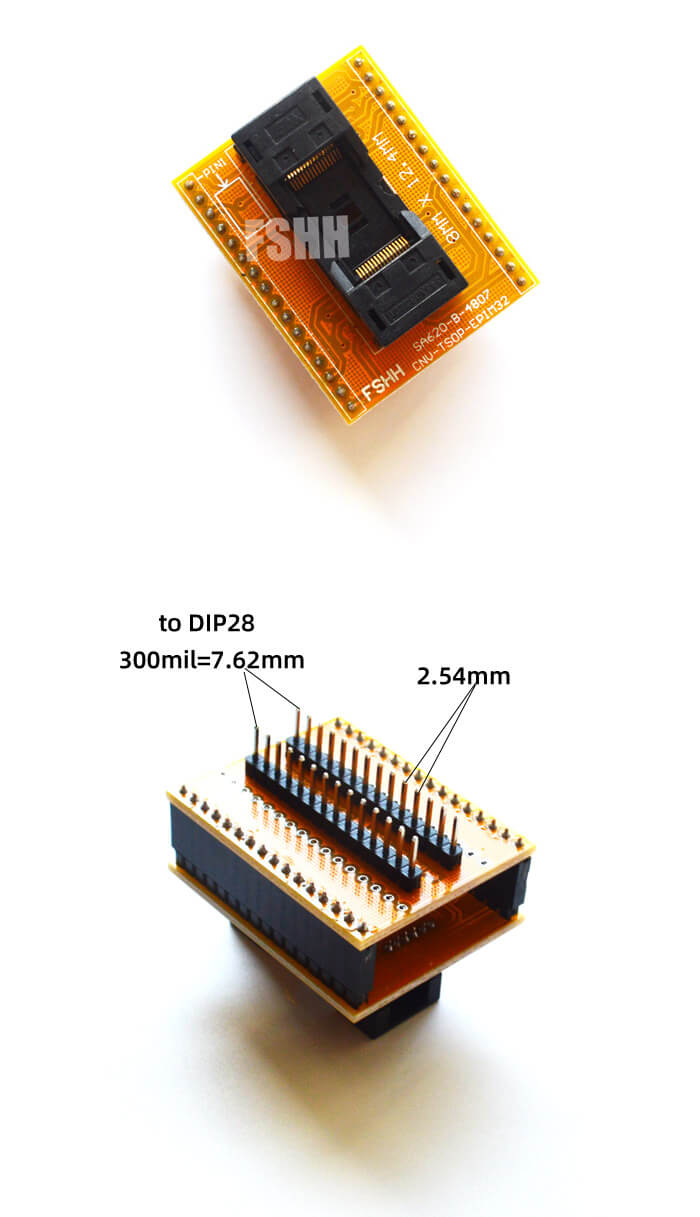 TSOP32转DIP28 短648A描述