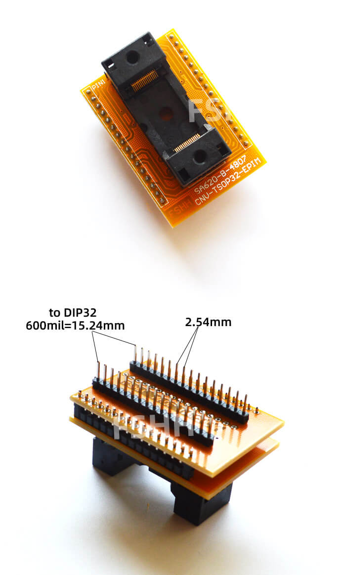 TSOP32转DIP32 IC191长座 描2