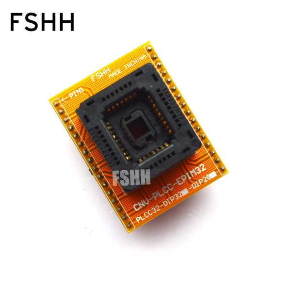 PLCC32 Programmer Socket PLCC32 to DIP32 PLCC32 to DIP28 Adapter CNV-PLCC-EPIM32 Programmer Adapter test socket