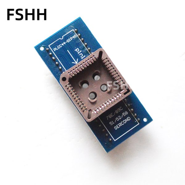 simple PLCC20 PLCC28 PLCC32 PLCC44 test socket PLCC Programmer adapter - Image 2