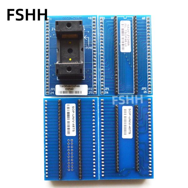 TSOP48 Programmer Adapter TSOP48-DIP48/DIP40 Adapter SDP-UNIV-48TS/40TS/ZY248A/SA247/WL-TSOP48-U1 Programmer Adapter(3-in-1)