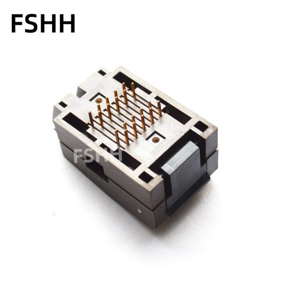 200mil 208mil SOP20 test socket FP-20-1.27-06 ic socket 1.27mm Clamshell SOP20 SOP8 socket - Image 4