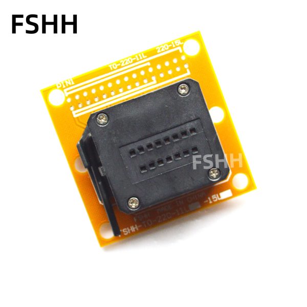 TO-220-9 TO-220-11 TO-220-15 test socket ZIP9 ZIP11 ZIP15 socket For example LM4755 TDA7264 TDA7296 - Image 2