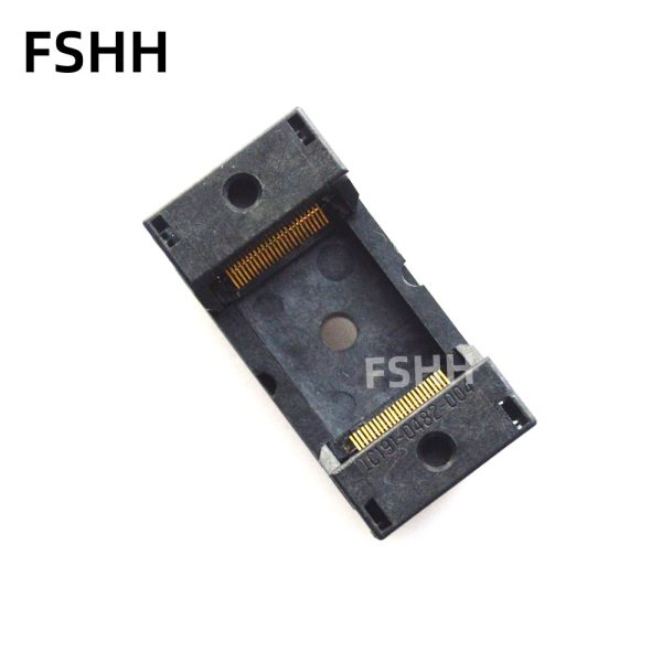 IC191-0482-004 test socket TSOP48 flash ic socket 0.5mm Pitch
