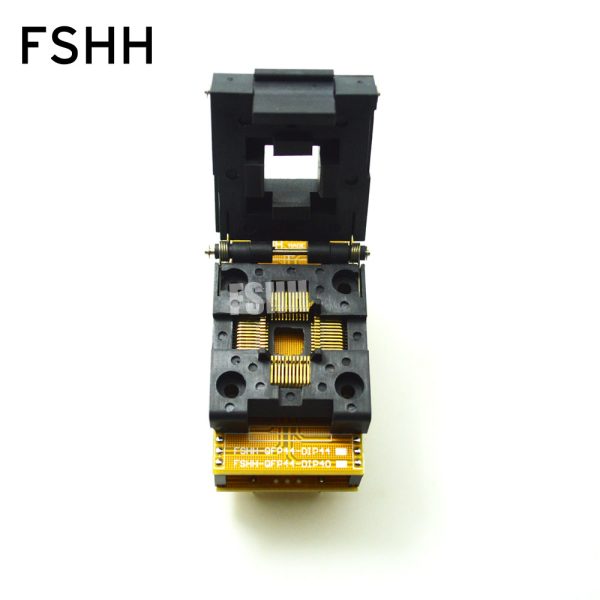 WL-(T)QFP44-U1 Adapter IC51-0444-467 Socket QFP44 TQFP44 IC Test Burn-in Socket QFP44 to DIP40 DIP44 Programming Adapter 0.8mm Pitch - Image 2