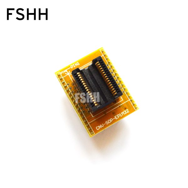 400mil SOJ32 test socket SOJ32 to DIP32 Programmer Adapter IC107-3204 ic socket 1.27mm pitch - Image 2