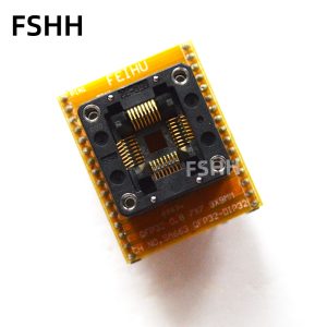 SA663 QFP32 to DIP32 Programmer adapter QFP32 TQFP32 ic test socket OTQ-32-0.8-003 OTQ-32-0.8-02 test socket Pitch=0.8mm Size=7x7mm 9x9mm