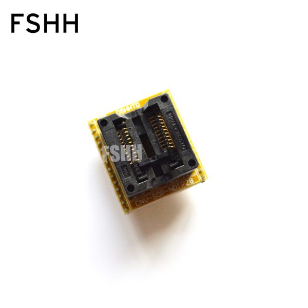 300mil SOP20 IC Test Socket OTS-28(20)-1.27-04 Wide body SOIC20 SOP20 to DIP20Programmer adapter - Image 2