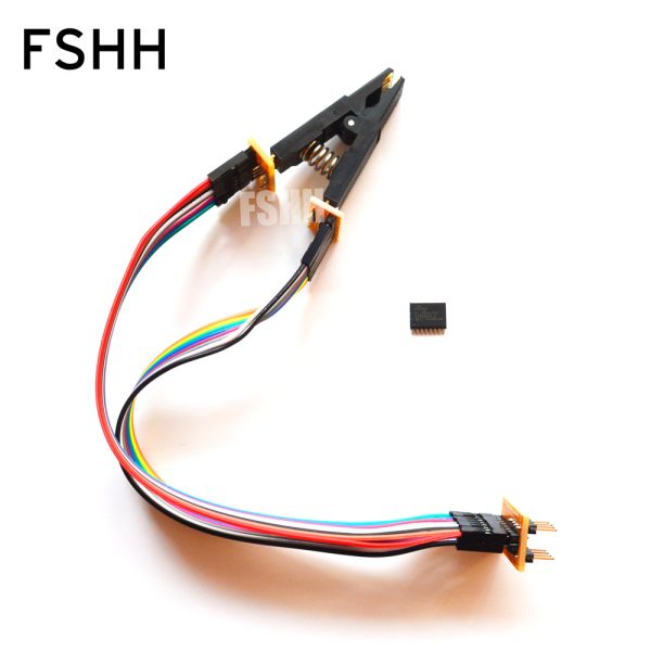 update version SOIC16 SOP16 Test Clip For SPI FLASH 25XXX in-circuit programming adapters test socket