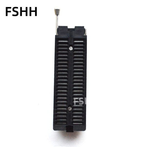 2.54mm DIP24 DIP28 DIP32 DIP40 DIP48 Black Lock IC Test Socket Universal ZIF IC Socket Test - Image 2