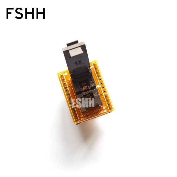 QFN8 Programmer adapter QFN8 to DIP8 test socket WSON8 DFN8 MLF8 UDFN8 socket Pitch=0.65mm size=3mmX2mm - Image 2