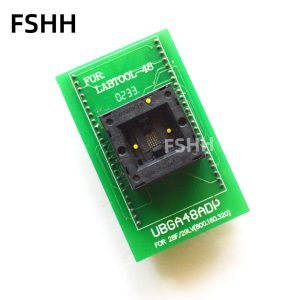 UBGA48ADP UBGA48-DIP48 Adapter FOR LT48 Programmer NP291-04808 BGA48 test socket