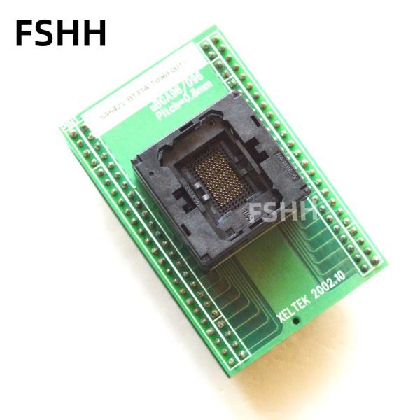 SA642A-B112 SA642A-B133 SA642A-B106 Programmer Adapter UBGA96 BGA96 to DIP48 Adapter IC Test Socket 0.8mm