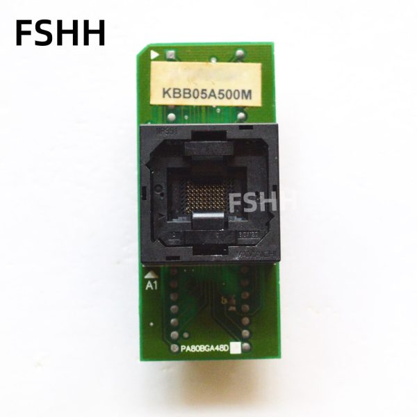 PA80BGA48D Programmer Adapter NP351-080-396 KBB05A500M test socket 8.0x13.0mm Socket - Image 2
