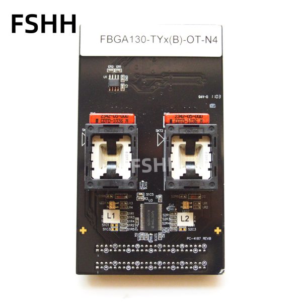 FBGA130-TY(X)B-OT-N4 Programmer Adapter test socket FBGA130 BGA130 BGA8X9 SMT TYPE - Image 2