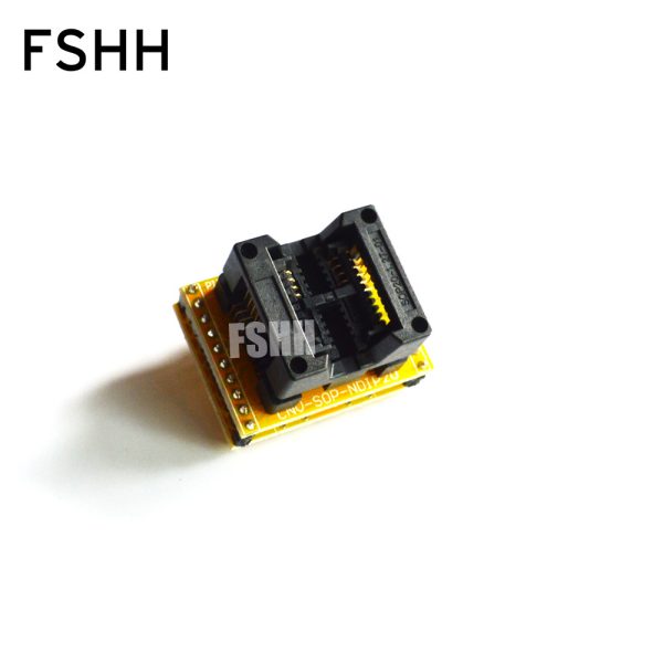 208mil SOP8 test socket SOP8 to DIP8 Programmer adapter OTS-20-1.27-01(8pins) 1.27mm