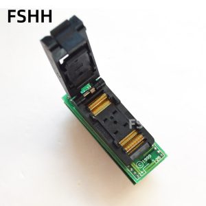 Clamshell IS0004-T48 Programmer Adapter IC51-0482-2018 TSOP48 to DIP40 Adapter for MX29F1610 FLASH