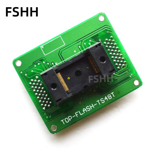 TOP-FLASH-TS48T Programmer Adapter TSOP48 IC Test Socket Pitch 0.5mm - Image 2