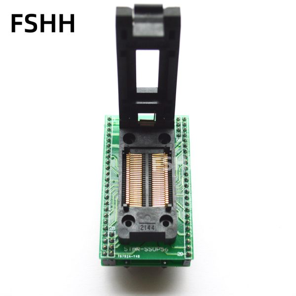 WL-PSOP56-BL162 WL-PSOP56-E148 WL-PSOP56-800F3 Programmer Adapter SSOP56 to DIP48 Adapter IC test socket - Image 2