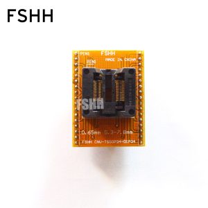 width 7.8mm CNV-SSOP28-DIP adapter TSSOP28 to dip28 test socket Pin pitch=0.65mm SSOP28 ots-34(28)-0.65-01 IC Socket