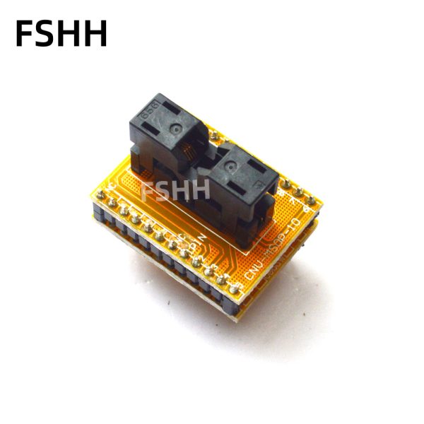 CNV-MSOP-10 adapter MSOP10 to DIP10 programmer adapter 656-0102211 ic socket  0.5mm pitch - Image 2