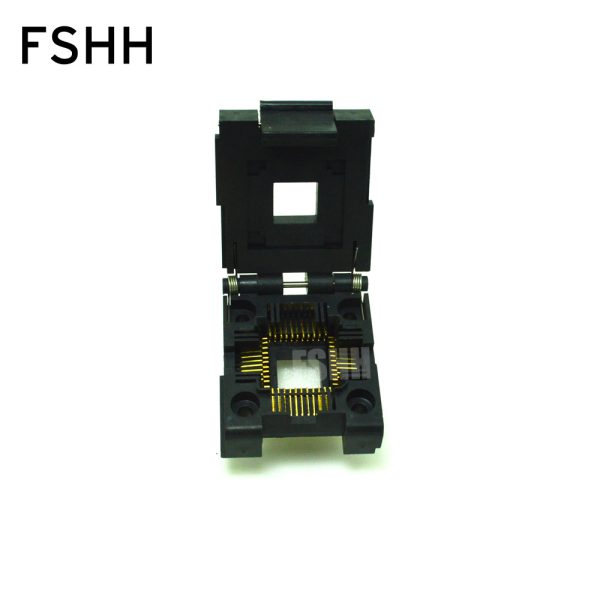 Clamshell IC51-0444-400 test socket PLCC44 IC Socket Adapter - Image 2