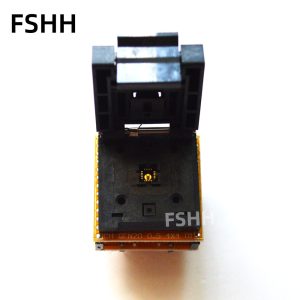 QFN20 to DIP20 Programmer Adapter DFN20 MLF20 WSON20 QFN20 test socket Pitch=0.5mm Size=4mm*4mm