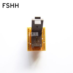 QFN8 To DIP8 programmer adapter WSON8 QFN8 MLF8 DFN8 ic test socket Pitch=0.5mm size=2mmx2mm