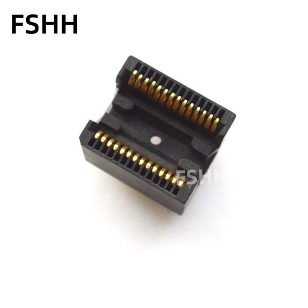 400mil SOJ28 test socket IC107-2804-4 ic socket 1.27mm pitch - Image 2