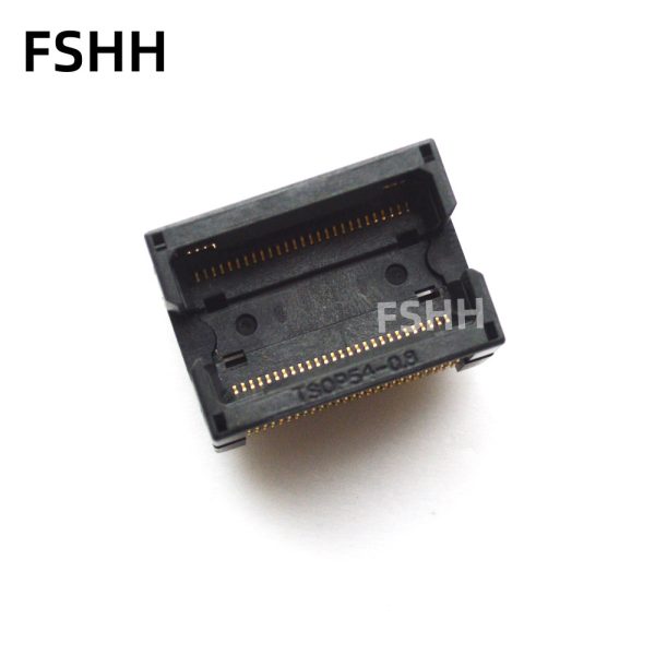 TSOP54 test socket DDR SDRAM socket 0.8mm pitch 10.2/11.8mm wide - Image 2