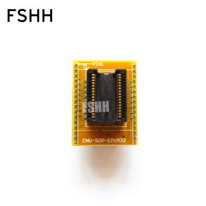 400mil SOJ32 test socket SOJ32 to DIP32 Programmer Adapter IC107-3204 ic socket 1.27mm pitch