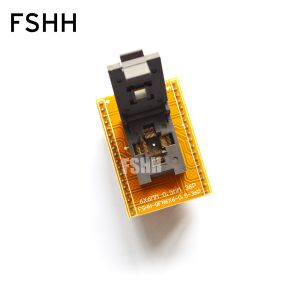 Clamshell WSON36 MLF36 DFN36 QFN36 test socket QFN36 to DIP36 Programmer adapter 0.5mm 6mmx6mm