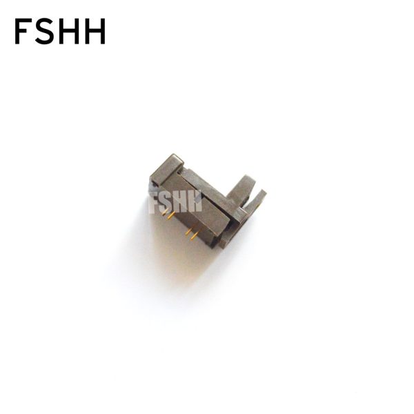 Clamshell SSOP8 ic test socket TSSPOP8/SSOP8 socket Pitch=0.65mm width=4.4/6.4mm - Image 2